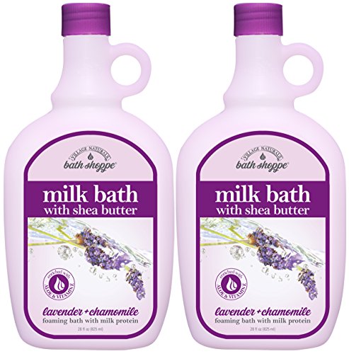 Product Cover Village Naturals Bath Shoppe English Lavender Milk Bath 28 Fl Oz. 2-pack