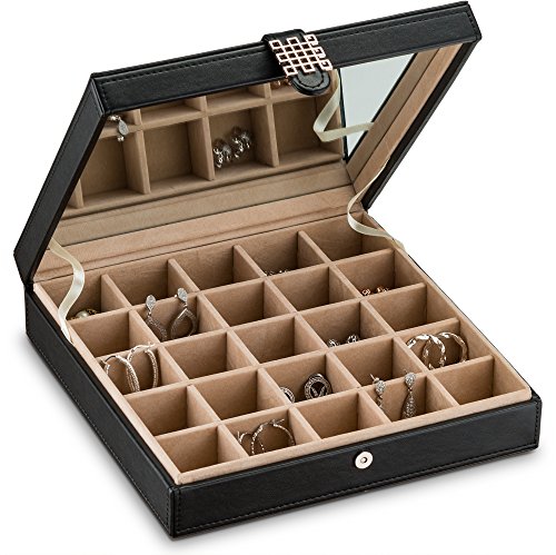 Product Cover Glenor Co Classic 25 Small Compartment Organizer with Large Mirror, Black by Glenor Co