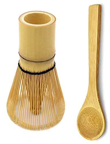 Product Cover Bamboo Matcha Tea Whisk Small Spoon