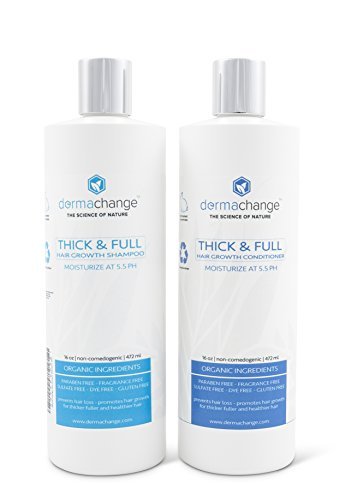 Product Cover Organic Hair Growth Organic Shampoo and Conditioner Set - Volumizing and Moisturizing - Sulfate Free - Best Hair Regrowth Products With Vitamins - Stop Hair Loss - For Curly or Color Treated Hair - For Woman and Men
