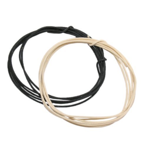 Product Cover 12 Feet (6-White/6-Black) Gavitt Cloth-covered Pre-tinned Pushback 22awg Vintage-style Guitar Wire