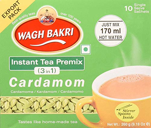 Product Cover Great Bazaar Wagh Bakri Instant Cardamom Chai Tea, 260 Gram