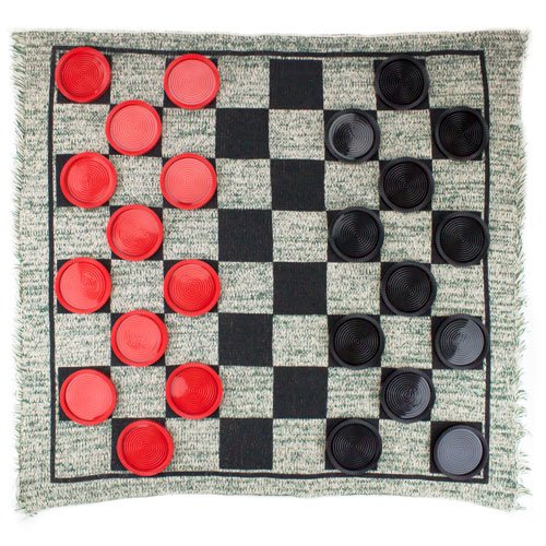 Product Cover Brybelly Holdings GGAM-501 3 in 1 Jumbo Checker Rug Game