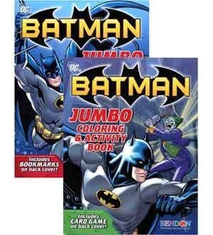 Product Cover up4 2-Pack Batman Jumbo Coloring & Activity Book 96 Pages