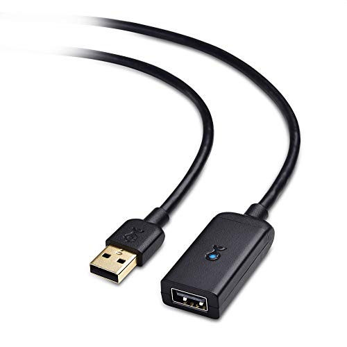 Product Cover Cable Matters Active USB Extension Cable (Active USB Extender Cable, USB Cable Male to Female) 5M, 16.4 Feet for Webcam, Oculus Sensor, HTC Vive Link Box, Xbox Kinect, Playstation Camera and More