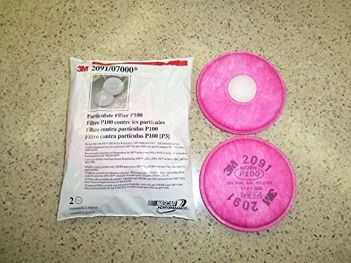 Product Cover 3M 2091 Particle Filter (Pack of 6 Pairs)