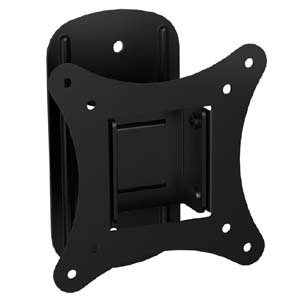 Product Cover Mount-It MI-2829 TV Mount For Flat Screens Tilting TV Wall Mount Bracket Fits up to 25 Inch LCD LED TVs and Computer Monitors VESA 75 and 100 Compatible Swivel Low-Profile Slim Design 44 Lb Limit
