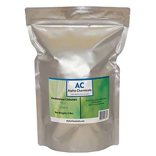 Product Cover Ammonium Chloride - NH4Cl - 5 Pounds