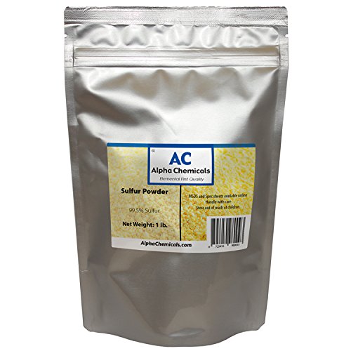 Product Cover Sulfur Powder (Brimstone) - 99.5% Pure - 1 Pound