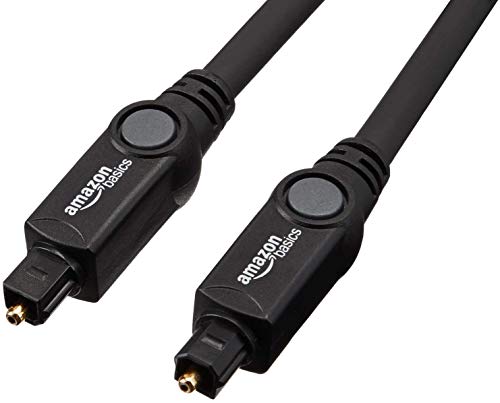 Product Cover AmazonBasics Digital Optical Audio Toslink Cable - 9.8 Feet (3 Meters),Black