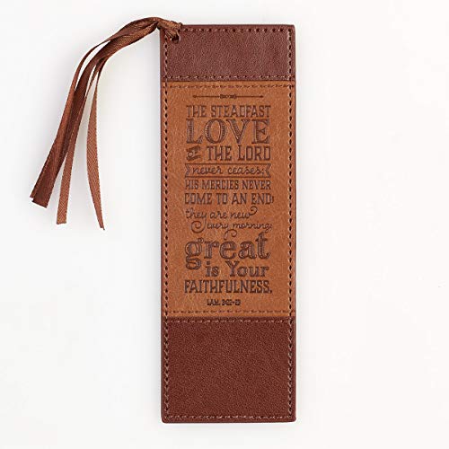 Product Cover Pagemarker - Brown/Tan Steadfast Love