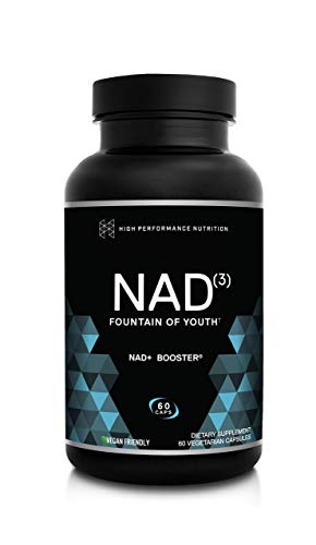 Product Cover HPN NAD+ Booster - Nicotinamide Riboside Alternative (NAD3) for Men & Women | Anti Aging NRF2 Activator, Superior to NADH - Natural Energy Supplement for Longevity & Cellular Health, 60 Veggie Pills