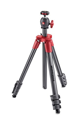 Product Cover Manfrotto MKCOMPACTLT-RD Compact Tripod (Red)