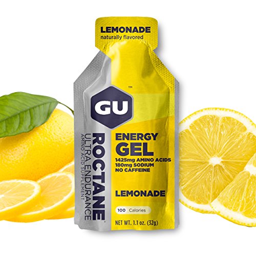 Product Cover GU Energy Roctane Ultra Endurance Energy Gel, Lemonade, 24 Count
