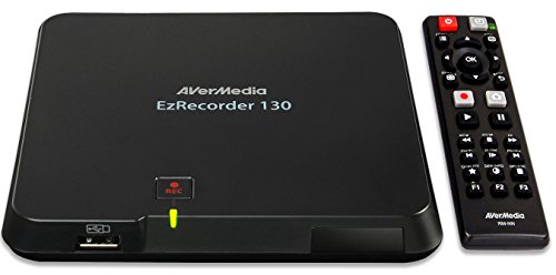 Product Cover AVerMedia EzRecorder, HD Video Capture High Definition HDMI Recorder, PVR, DVR, Schedule Recording, 32GB Flash Drive Incl  (ER130)