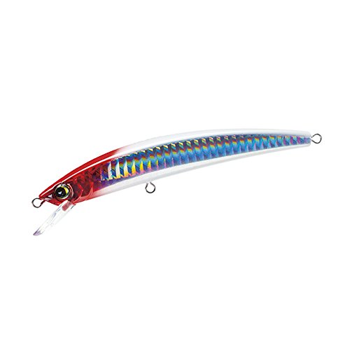 Product Cover Yo-Zuri Crystal Minnow Floating Lure, Holographic Redhead, 3-1/2-Inch