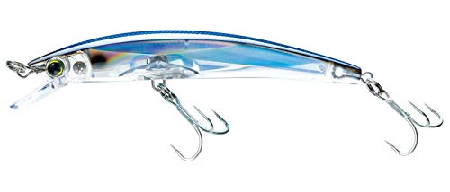 Product Cover Yo-Zuri Crystal 3D Minnow Floating Lure, Blue Silver, 4-3/8-Inch