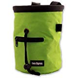 Product Cover two Ogres Essential-Z Chalk Bag with Belt and Zippered Pocket (Lime) for Climbing, Gymnastics & Weight Lifting