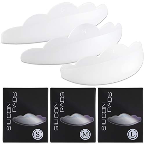 Product Cover Beauticom Dolly's Lash Silicon Pad (3 Boxes of Small, Medium, Large) (10pcs in a Box, 1 Box of Each Size)
