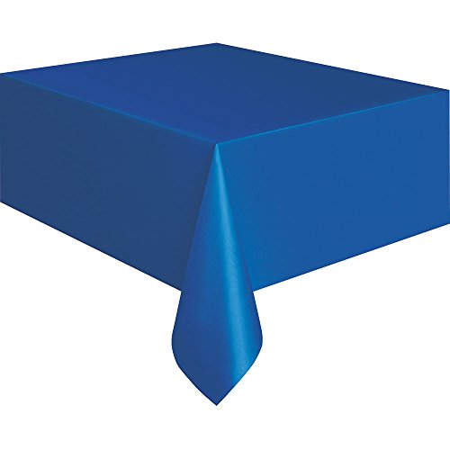 Product Cover Royal Blue Plastic Tablecloth, 108
