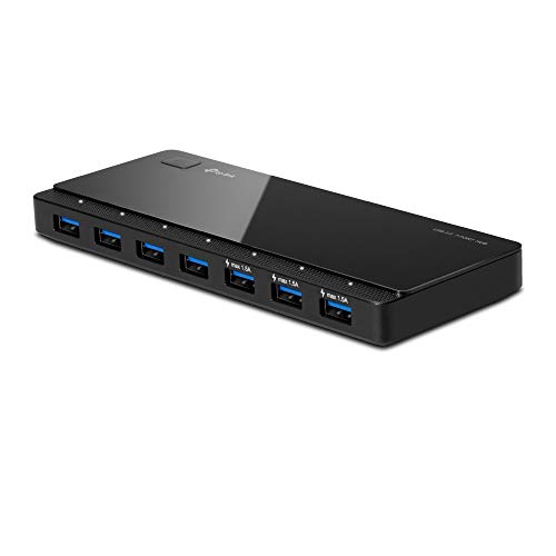 Product Cover TP-Link TL-UH700 7-Port USB Hub (Black)