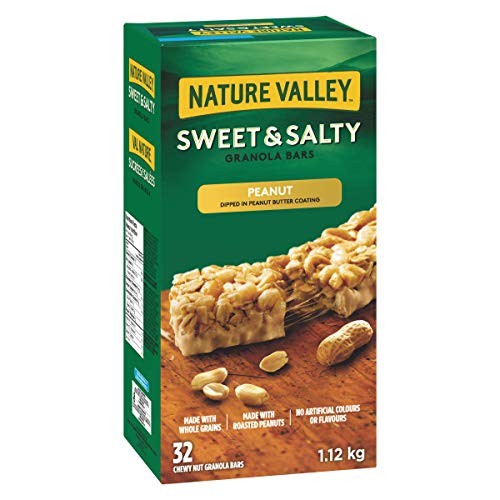 Product Cover NATURE VALLEY Sweet and Salty Peanut Chewy Nut Bars, 32-Count, 1120 Gram