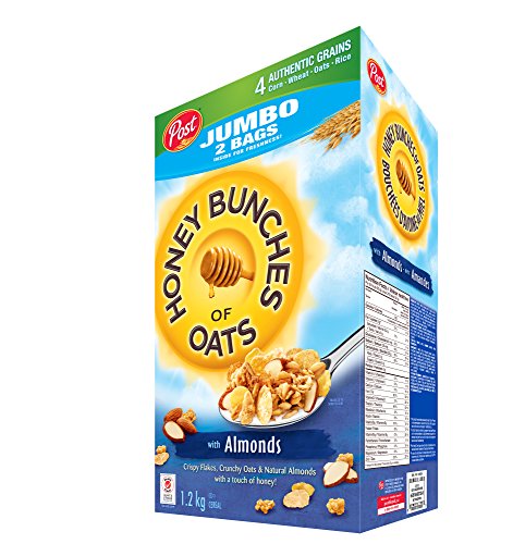Product Cover Post Jumbo Honey Bunches of Oats with Almonds, 1.2kg