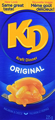 Product Cover Kraft Dinner Original Macaroni & Cheese, 225g Box, 4 Count