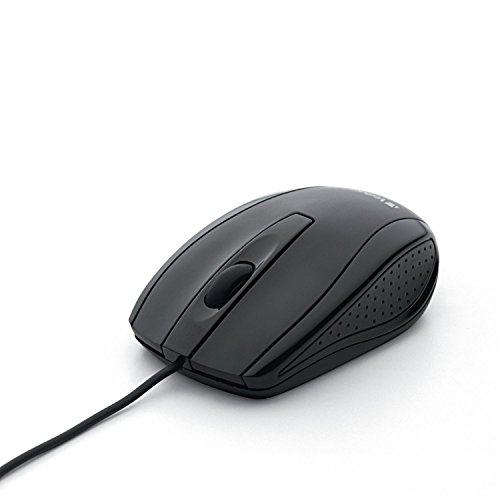 Product Cover Verbatim Optical Mouse - Wired with USB Accessibility - Mac & PC Compatible - Black