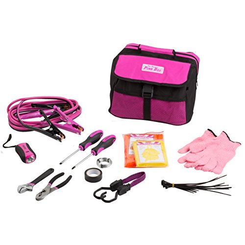 Product Cover The Original Pink Box PB1EKIT Emergency Roadside Assistance Kit For Vehicles,