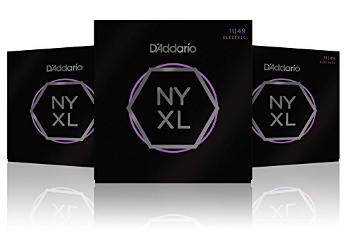 Product Cover D'Addario NYXL1149 Medium 3-Pack Electric Guitar Strings
