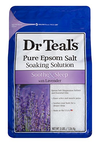 Product Cover Dr Teal's Epsom Salt Soaking Solution, Soothe & Sleep, Lavender, 3lbs