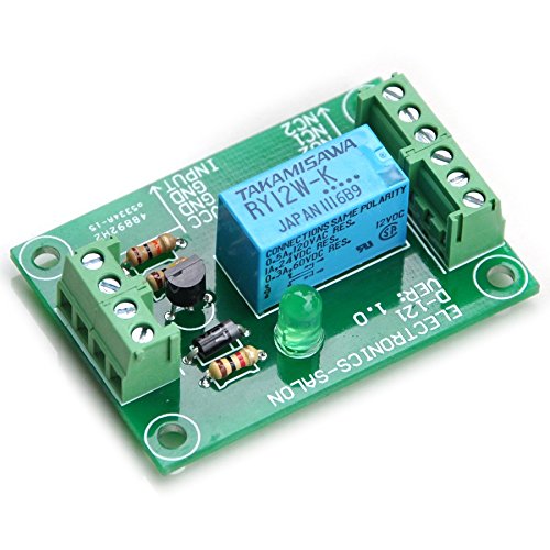 Product Cover ELECTRONICS-SALON DPDT Signal Relay Module, 12Vdc, RY12W-K Relay. Has Assembled.