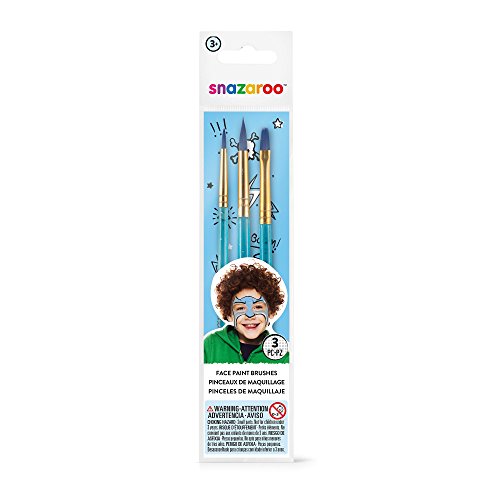 Product Cover Snazaroo Blue Starter Brushes - Set of 3