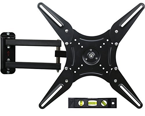 Product Cover Mount-It! TV Wall Mount Full Motion LCD LED 4K TV Swivel Bracket for 23-55 Inch Screen Size
