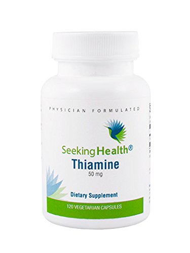 Product Cover Seeking Health | Thiamine Supplement | Vitamin B1 | 50 mg | 120 Vegetarian Capsules