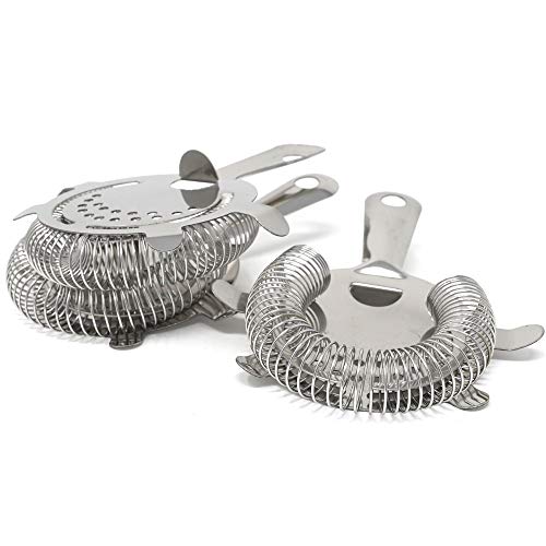 Product Cover Winco Stainless Steel 4-Prong Bar Strainer Set of 3