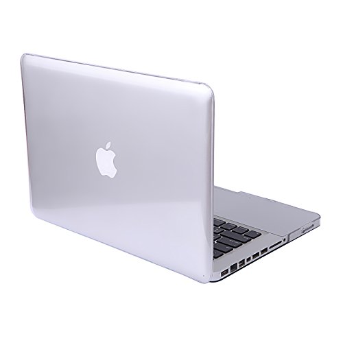 Product Cover HDE Clear MacBook Pro (Non Retina) 13 inch Case - Protective See Thru Cover Transparent Plastic Hard Shell for Apple Mac Pro 13