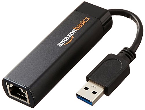 Product Cover AmazonBasics USB 3.0 to 10/100/1000 Gigabit Ethernet Internet Adapter