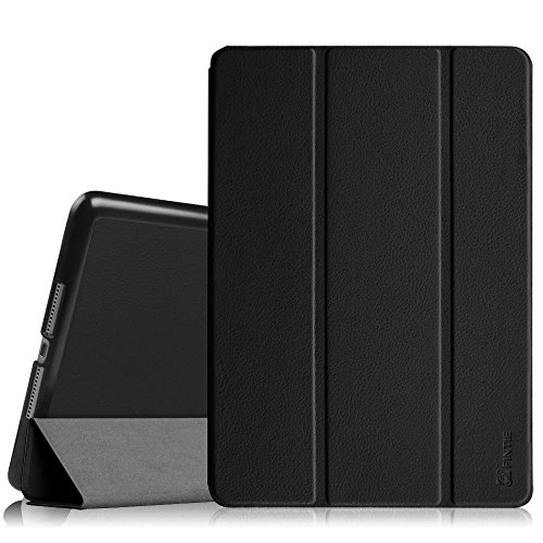 Product Cover iPad Air 2 Case - Fintie SmartShell Case for Apple iPad Air 2 (iPad 6) 2014 Model, Ultra Slim Lightweight Stand with Smart Cover Auto Wake/Sleep Feature, Black