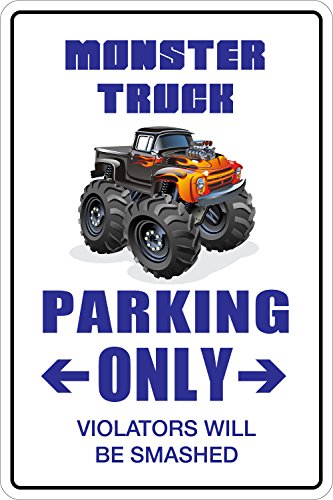 Product Cover StickerPirate Monster Truck Parking Only 8