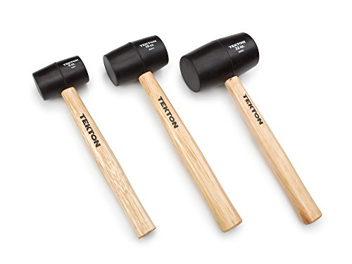 Product Cover TEKTON 30508 Wood Handle Rubber Mallet Set, 3-Piece