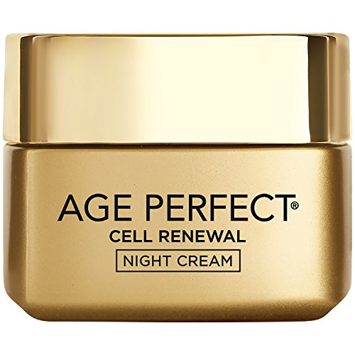 Product Cover L'Oreal Paris Age Perfect Cell Renewal Night Cream Moisturizer with Salicylic Acid 1.7 oz.