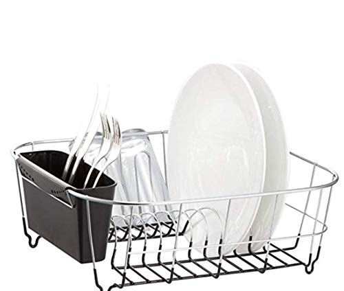 Product Cover Neat-O Deluxe Chrome-Plated Steel Small Dish Drainers (Black)