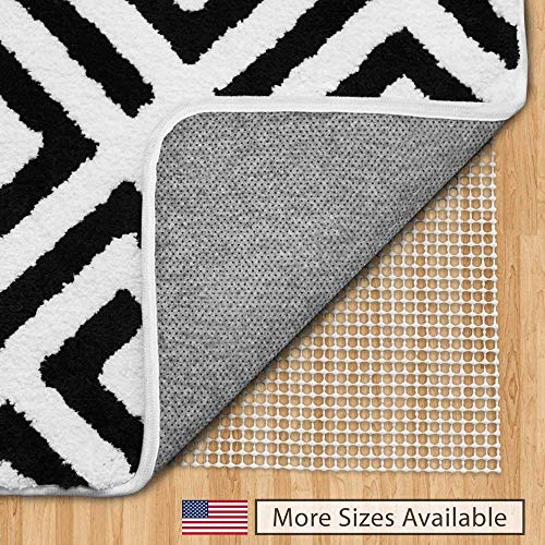 Product Cover Gorilla Grip Original Area Rug Gripper Pad, 2x8, Made in USA, for Hard Floors, Pads Available in Many Sizes, Provides Protection and Cushion for Area Rugs and Floors