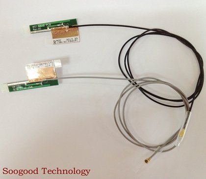 Product Cover SOOGOOD Pair Laptop Wireless Mini PCI PCI-E WIFI Bluetooth Internal Antenna