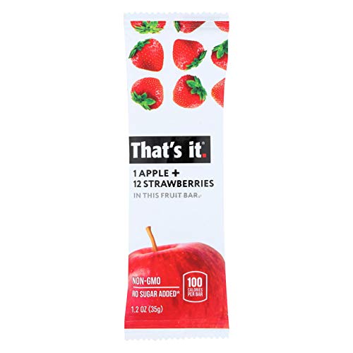 Product Cover That's It Fruit Bars Box Apple + Strawberries 12