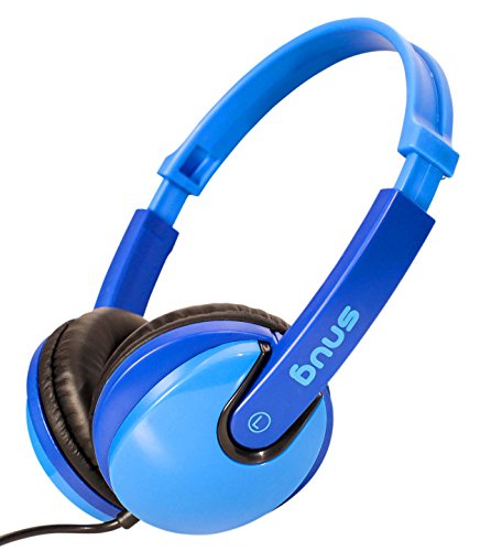 Product Cover Snug Plug n Play Kids Headphones for Children DJ Style (Blue)