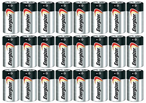 Product Cover ENERGIZER E95 Max ALKALINE D BATTERY Made in USA Exp. 12-2024 or later - 24 Count