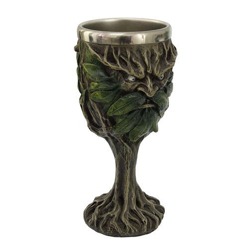 Product Cover CELTIC GREENMAN DRINKING GOBLET CHALICE KITCHEN DECOR